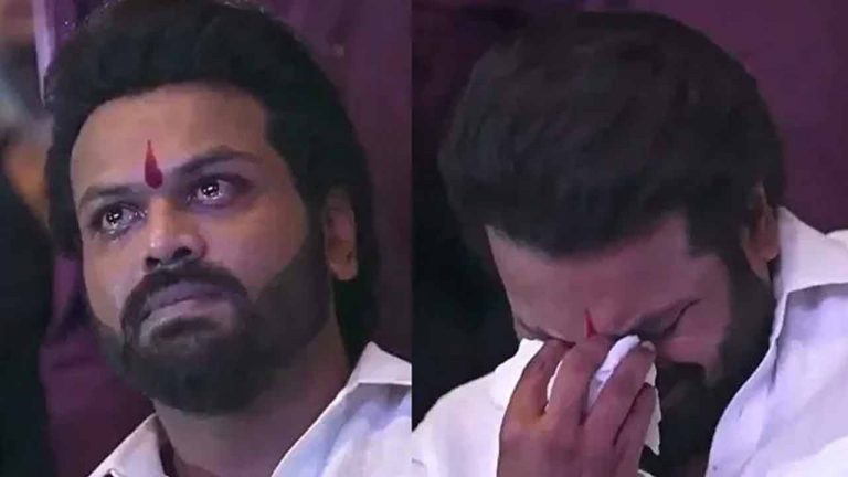 Manoj : ఆ వీడియో చూసి స్టేజిపైనే కన్నీళ్లు పెట్టుకున్న మనోజ్..