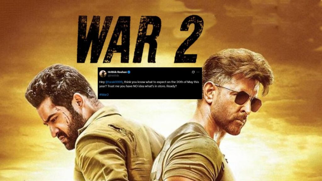 Ntr Hrithik Roshan War2