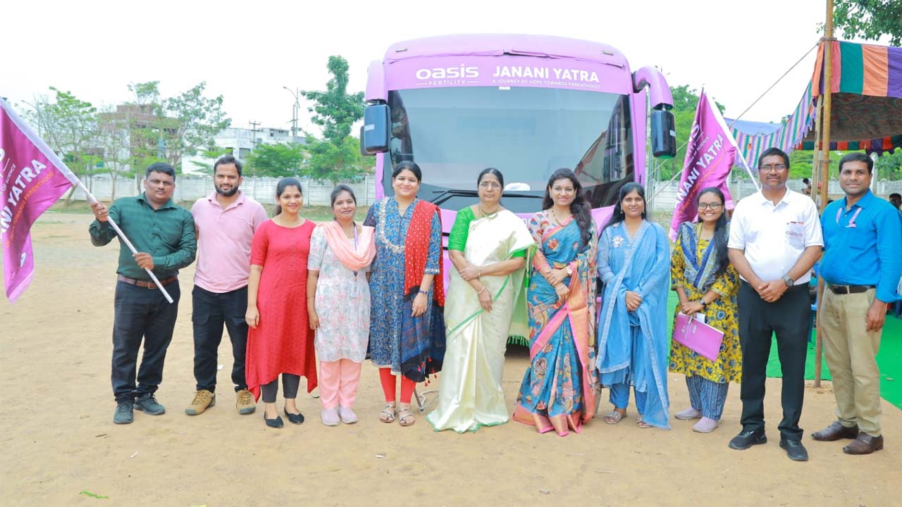 Oasis Fertility: మాతృత్వం పట్ల గౌరవానికి ప్రతీకగా ‘ఒయాసిస్ జనని యాత్ర’.. ప్రారంభించిన ఒయాసిస్ ఫెర్టిలిటీ