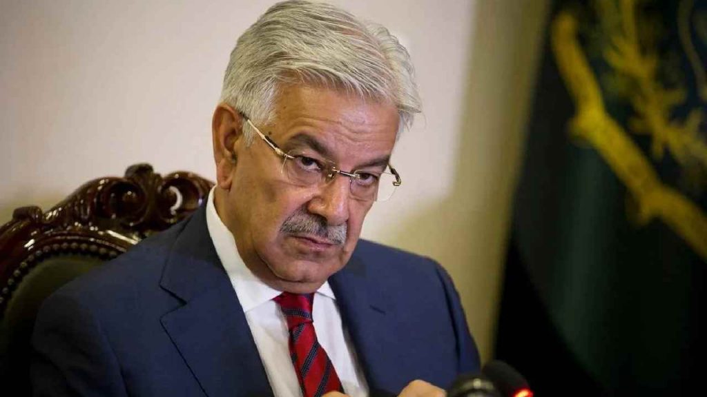 Pakistan Defence Minister Khawaja Asif