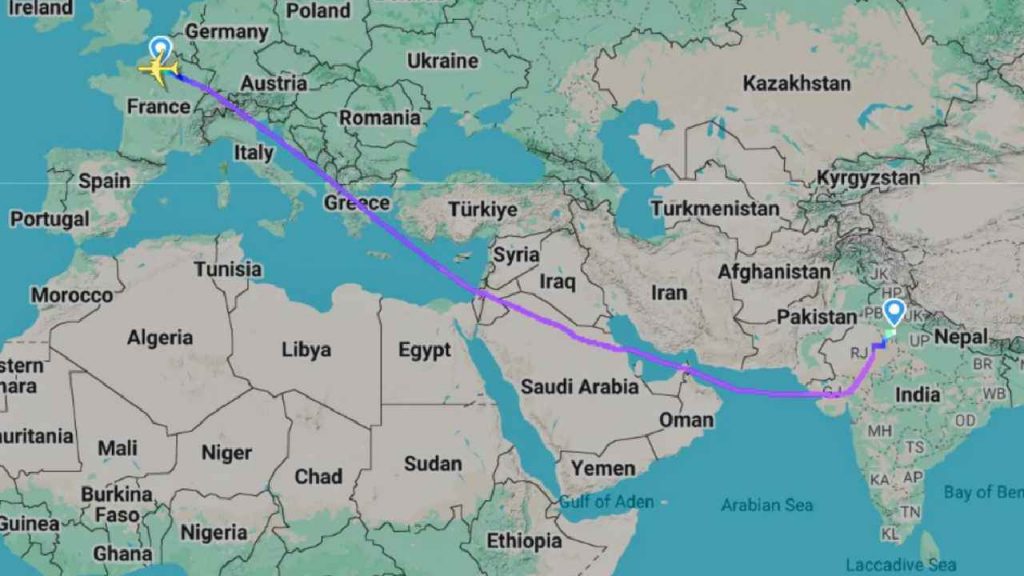 Pakistan India Airspace