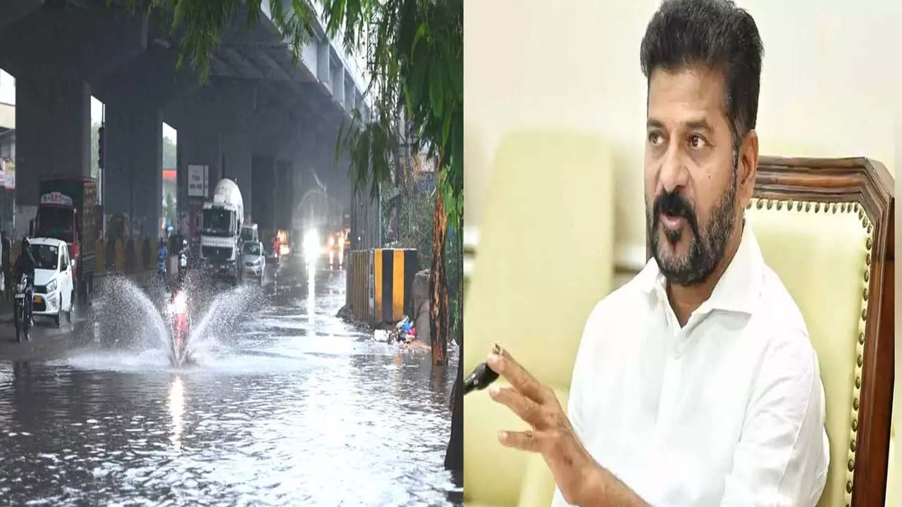 CM Revanth Reddy: తెలంగాణలో భారీ వర్షాలు.. సీఎం రేవంత్ కీలక ఆదేశాలు..