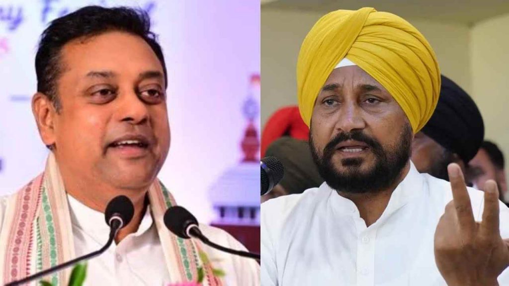 Sambit Patra,charanjit Channi