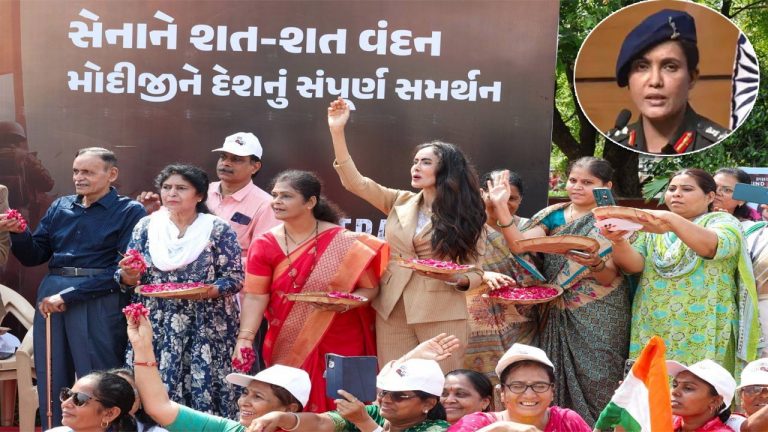 PM Modi: మోడీ ర్యాలీకి హాజరైన కల్నల్ సోఫియా ఖురేషి ఫ్యామిలీ.. ప్రధాని ట్వీట్