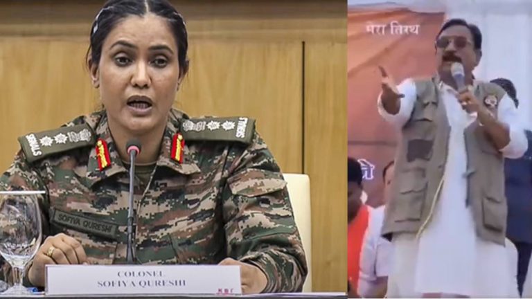 Sophia Qureshi: కల్నల్ సోఫియా ఖురేషిపై మంత్రి అనుచిత వ్యాఖ్యలు