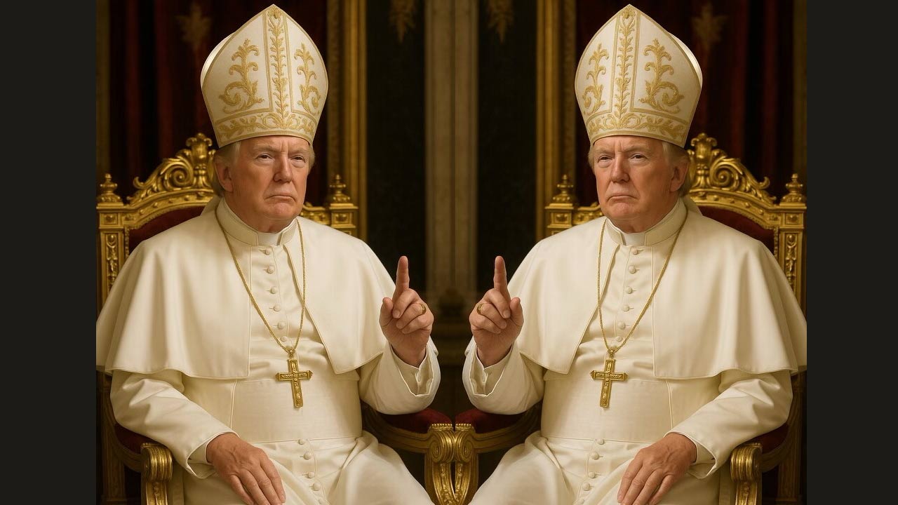 Trump: పోప్ అవతారంలో ట్రంప్.. సోషల్ మీడియాలో పోస్ట్