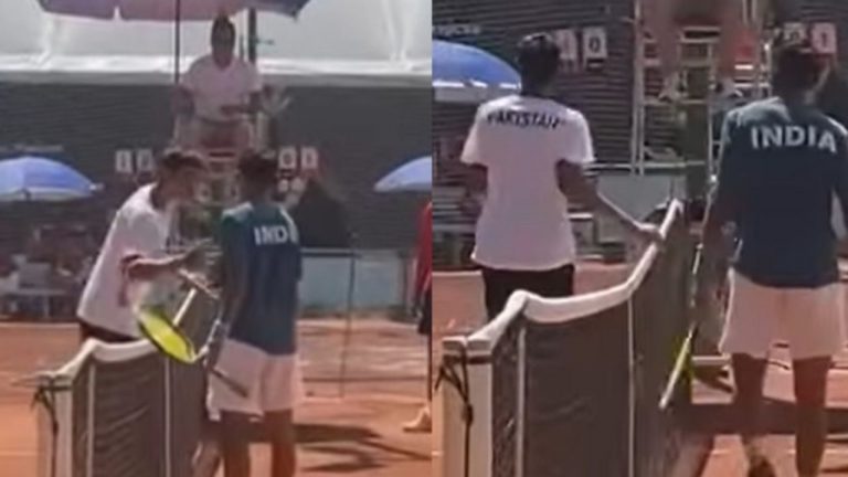 U16 Davis Cup: ఓడినా సిగ్గు లేదుగా.. ఓవర్ యాక్షన్ చేసిన పాకిస్తాన్ ప్లేయర్..!