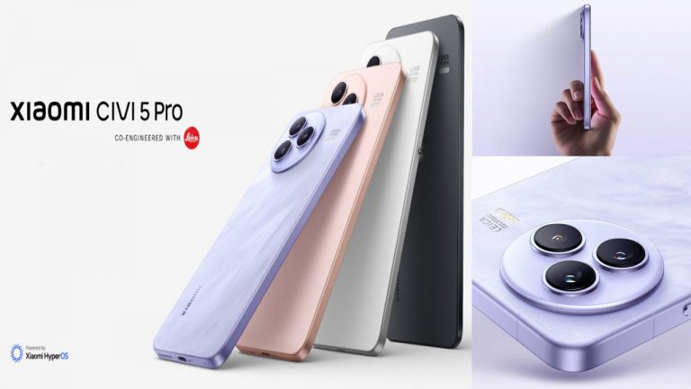 Xiaomi CIVI 5 Pro: లైకా ఆప్టిక్స్, 6000mAh బ్యాటరీ, మూడు 50MP కెమెరాలతో విడుదలకు సిద్దమవుతున్న షియోమీ CIVI 5 ప్రో.!