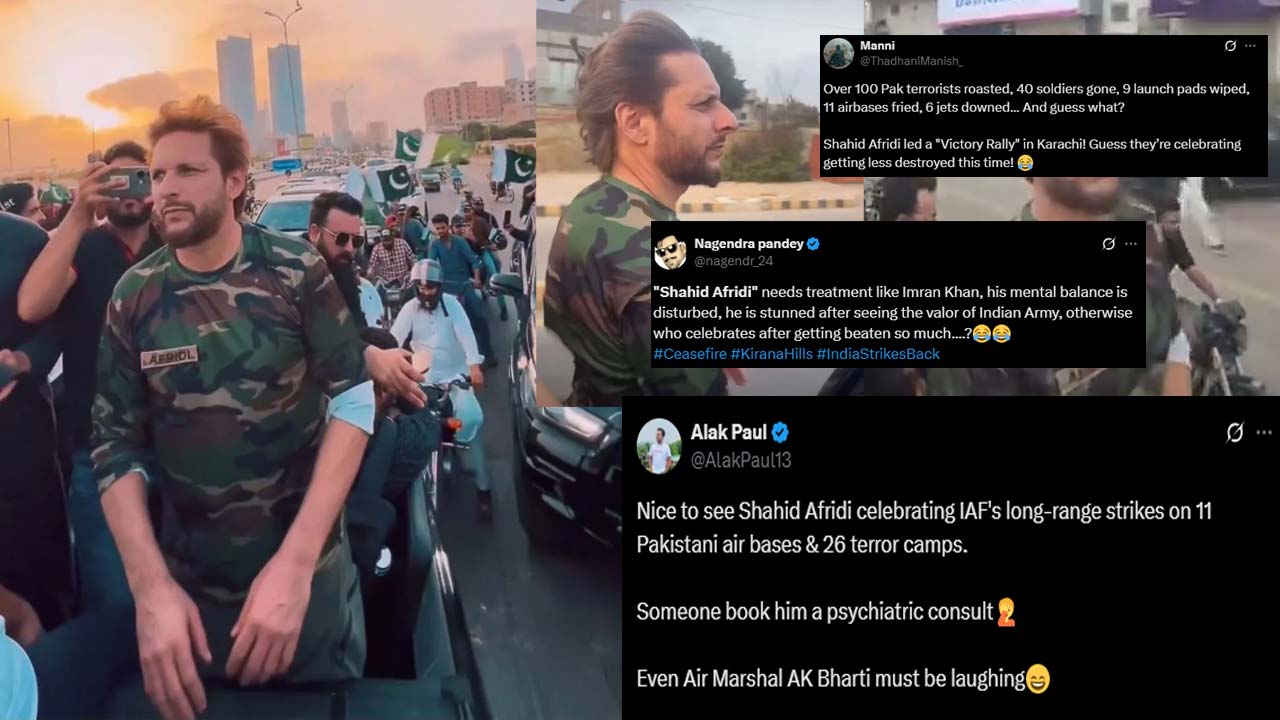 Shahid Afridi: విక్టరీ ర్యాలీలో పాల్గొన్న షాహిద్ ఆఫ్రిది.. చెడుగుడు ఆడుతున్న నెటిజన్లు!