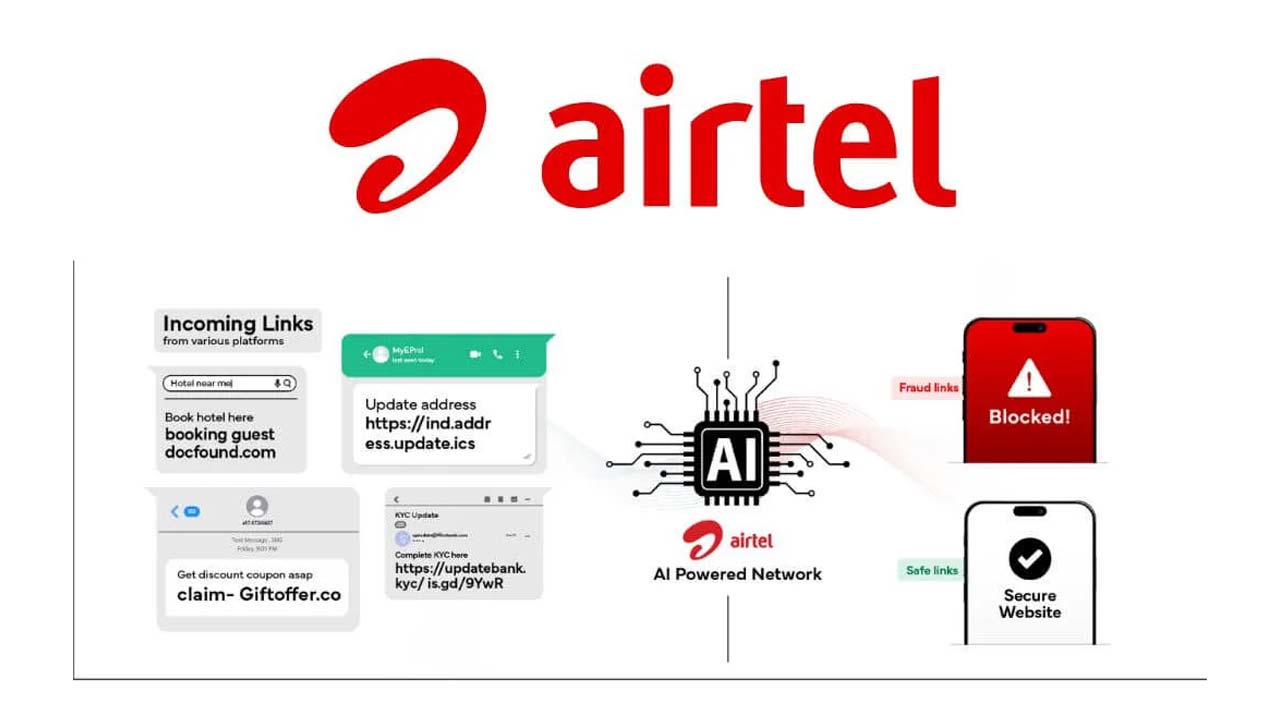 Airtel: ఎయిర్‌టెల్‌ వినియోగదారులకు ఉచితంగా ఫ్రాడ్‌ డిటెక్షన్‌ సదుపాయం..