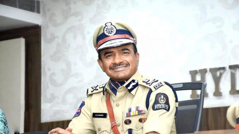 CV Anand: హైదరాబాద్ సీపీ సీవీ ఆనంద్⁬కు అంతర్జాతీయ అవార్డు.. ఏకంగా 138 దేశాలు పోటీ!