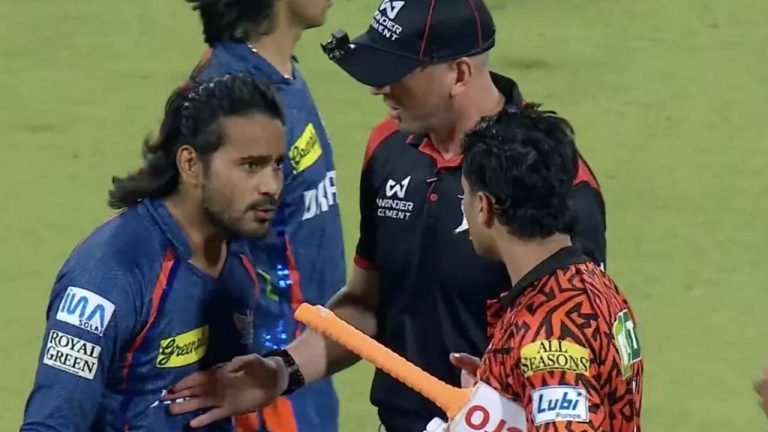 LSG vs SRH: అభిషేక్ శర్మ, దిగ్వేష్ రాఠి మధ్య గొడవ.. తీరు మార్చుకోని దిగ్వేష్