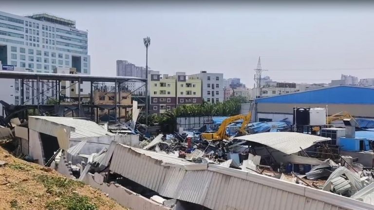 HYDRA : మరోసారి హైడ్రా భారీ కూల్చేతలు.. ఈ సారి గచ్చిబౌలిలో