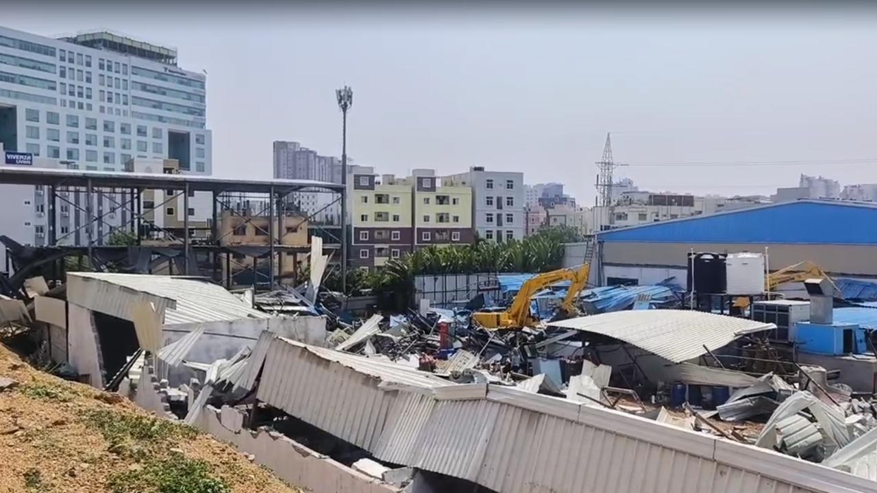 HYDRA : మరోసారి హైడ్రా భారీ కూల్చేతలు.. ఈ సారి గచ్చిబౌలిలో