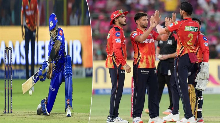 PBKS vs MI: హాఫ్ సెంచరీతో చెలరేగిన సూర్యకుమార్.. ముంబై స్కోర్ ఎంతంటే..?