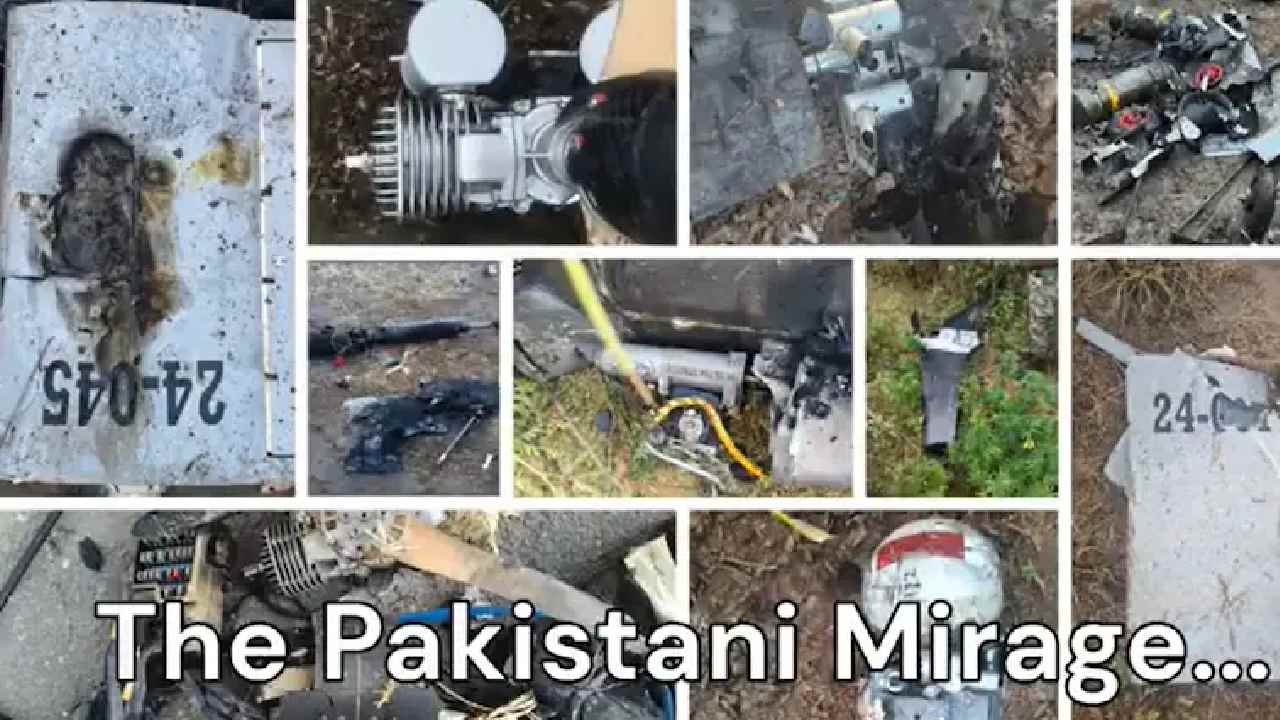 Viral Video: పాకిస్తానీ మిరాజ్ ఫైటర్ జెట్‌ కూల్చివేత.. వీడియో వైరల్..