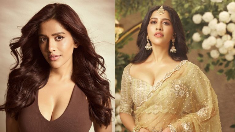 NabhaNatesh : నల్లని చీరలో.. తెల్లని బంగారంలా మెరుస్తున్న నభా నటేష్..