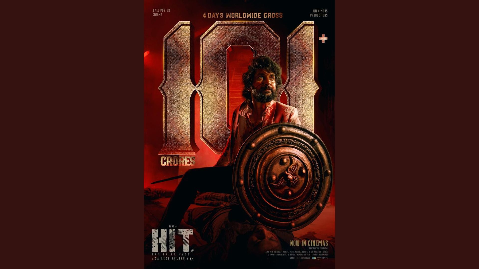 HIT 3 : హిట్ 3 కలెక్షన్ల సునామీ.. రూ.100 కోట్ల మార్క్ దాటింది గా