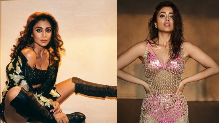 ShriyaSaran : ఓ వైపు జోరు వానలు. మరోవైపు శ్రేయ అందాల వేడి సెగలు..