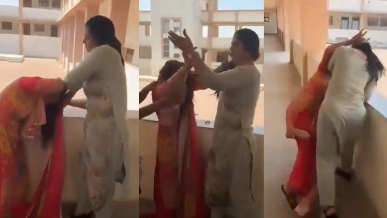 Teacher: జుట్లు పట్టుకుని పొట్టు పొట్టు కొట్టుకున్న ప్రభుత్వ టీచర్లు..