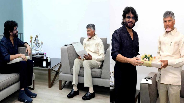 Akkineni Nagarjuna: సీఎం చంద్రబాబుతో అక్కినేని నాగార్జున భేటీ.. విషయం ఏంటంటే?