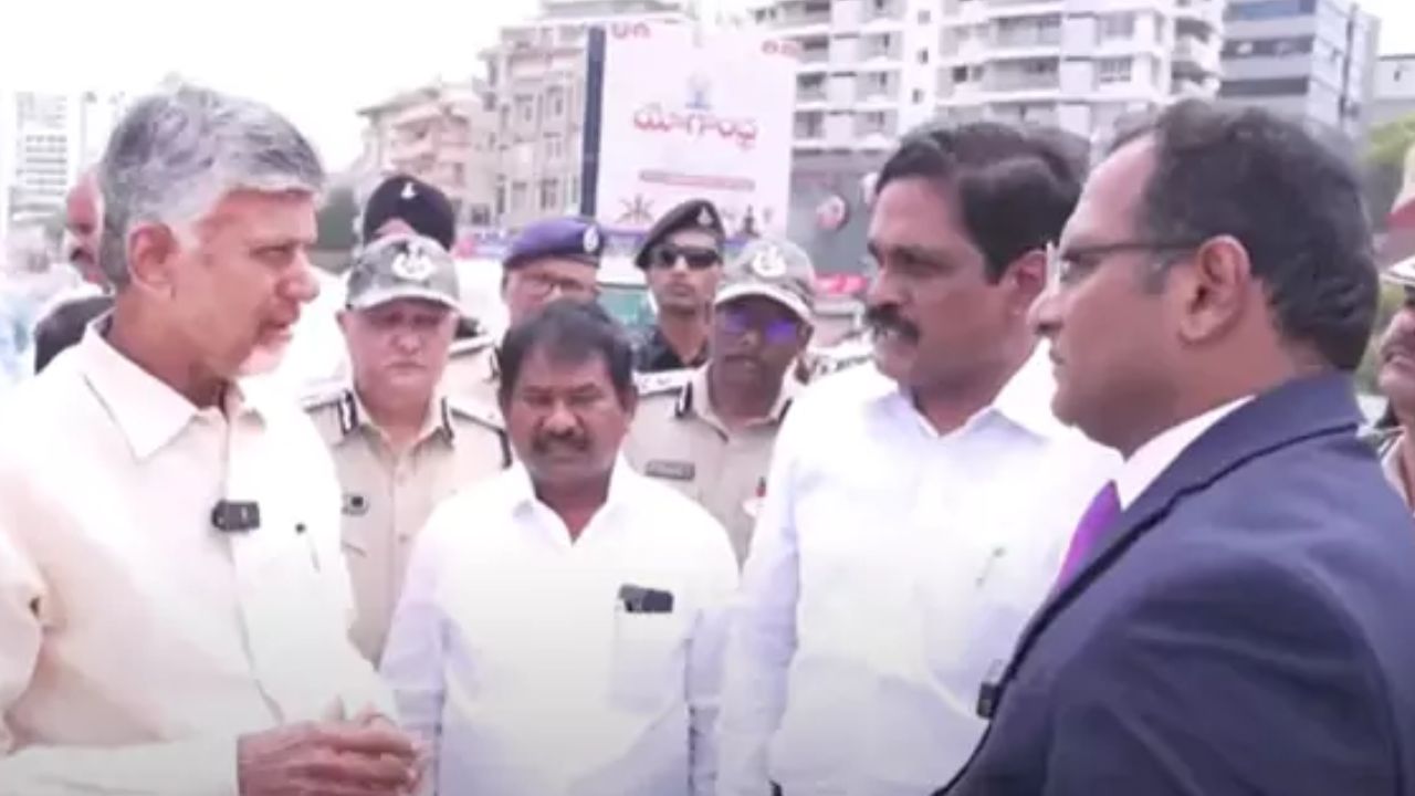 CM Chandrababu: యోగాంధ్ర 2025 ఏర్పాట్లను పరిశీలించిన సీఎం చంద్రబాబు!