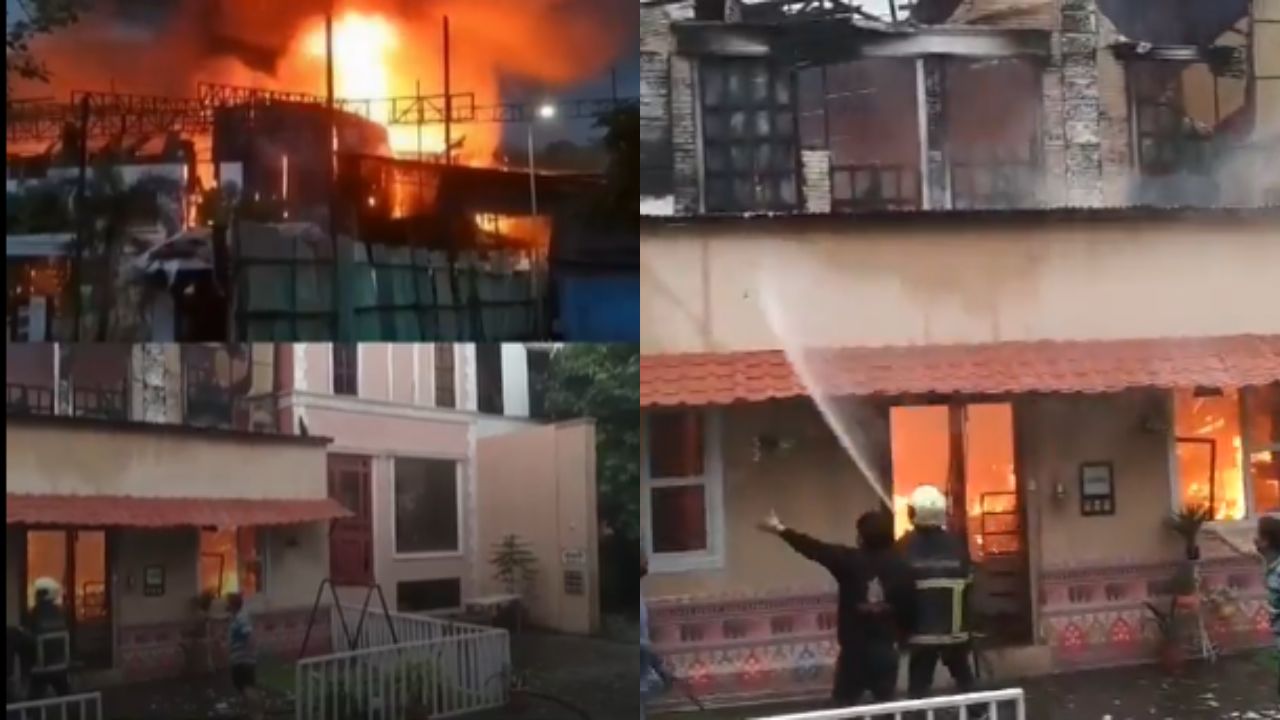 Fire Breaks Out: గోరేగావ్ ఫిల్మ్ సిటీలో భారీ అగ్నిప్రమాదం..!