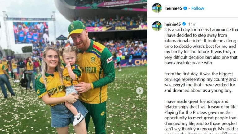 Heinrich Klaasen: అంతర్జాతీయ క్రికెట్‌కు రిటైర్మెంట్ ఇచ్చిన మరో స్టార్ ప్లేయర్..!