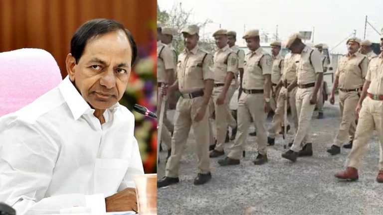 KCR Enquiry: విచారణకు హాజరుకానున్న మాజీ సీఎం.. బీఆర్‌కే భవనం వద్ద భారీగా పోలీసు బందోబస్తు..!