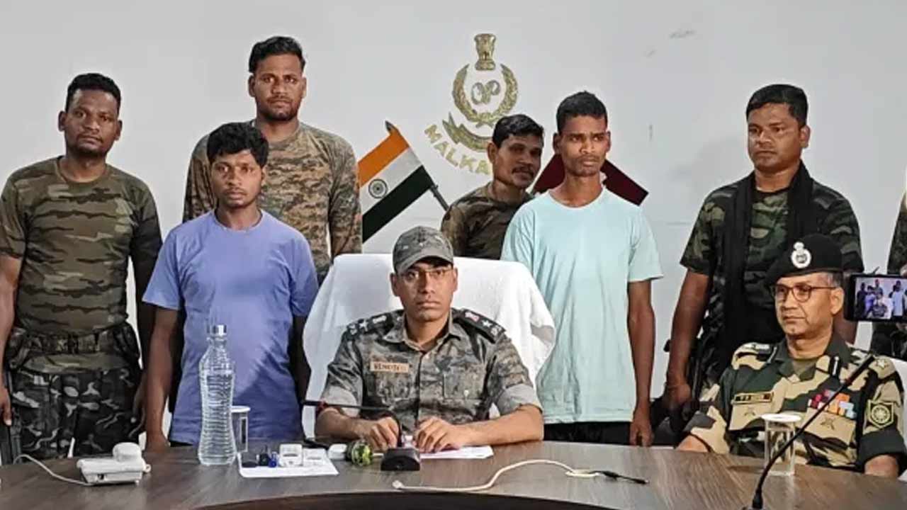 Maoist: ఏవోబీలో కీలక మావోయిస్టు నేతల అరెస్ట్..