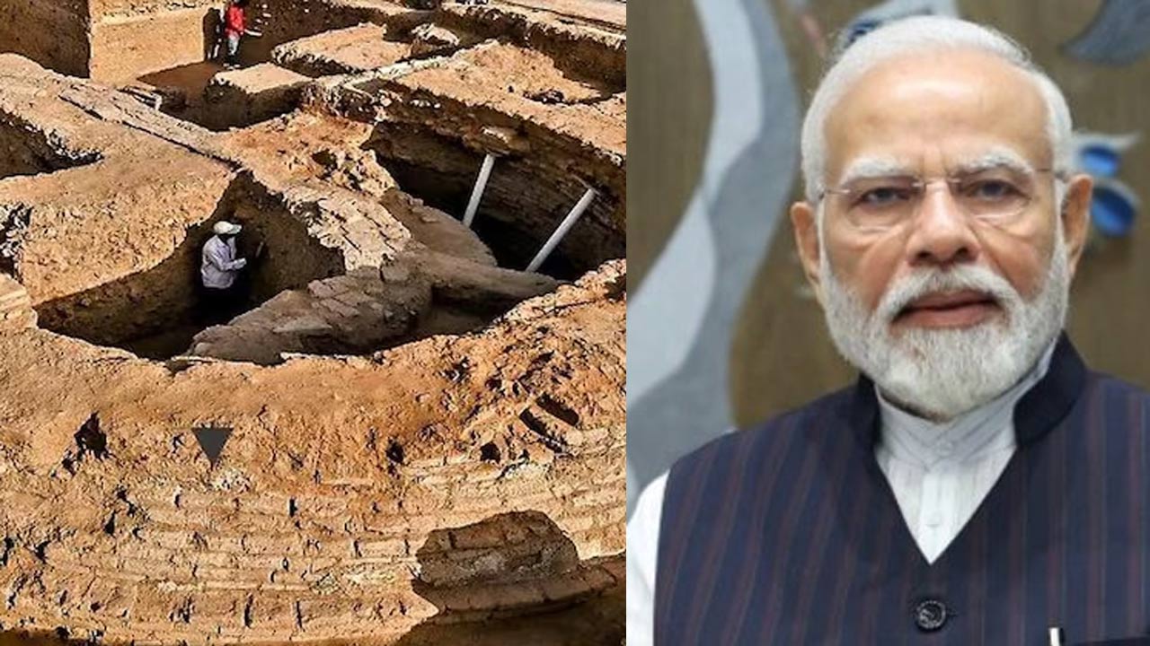 PM Modi: మోడీ సొంత గ్రామంలో గ్రీకు చక్రవర్తి నాణేలు లభ్యం