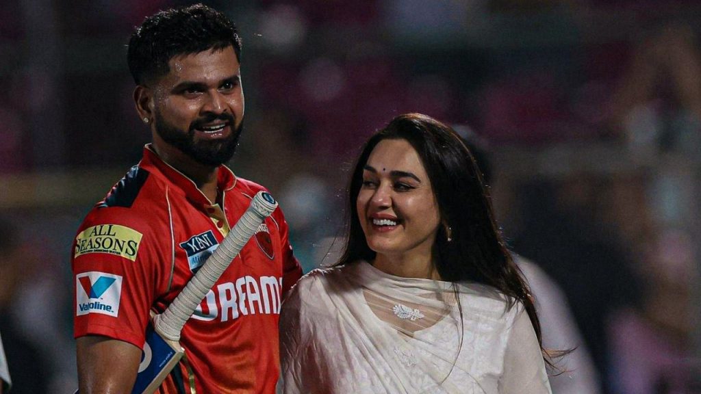 Shreyas Iyer Prety Zinta