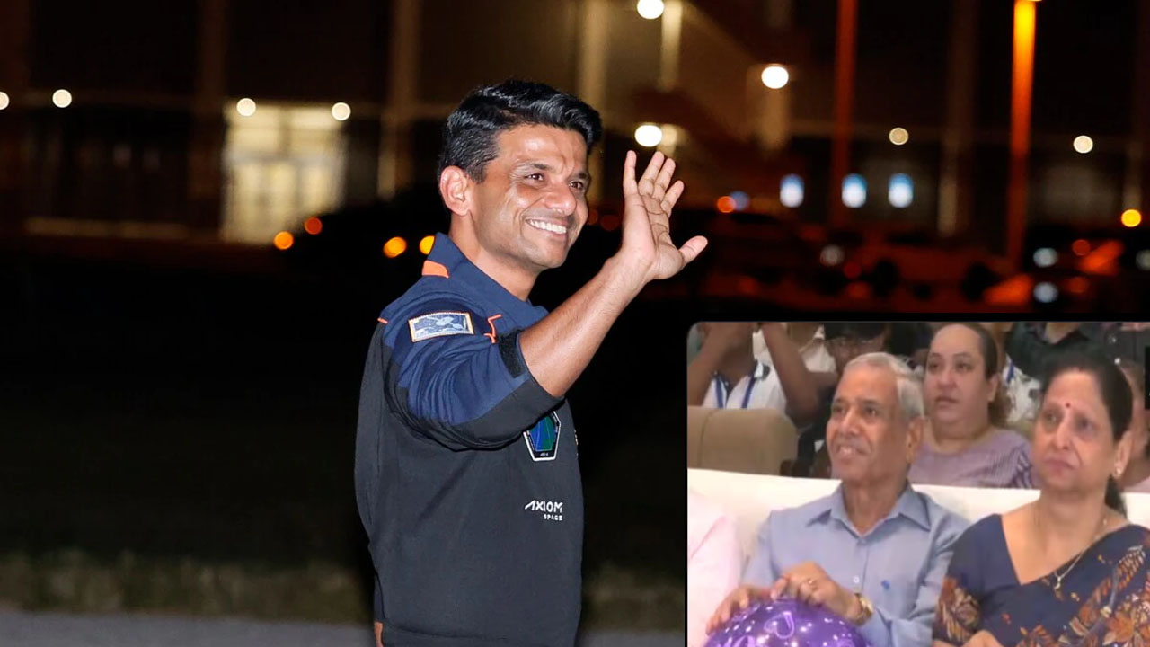 Shubhanshu Shukla: రోదసియాత్రకు ముందు తల్లిదండ్రులతో శుభాంశు శుక్లా వీడియో కాల్.. ఏమన్నారంటే..?