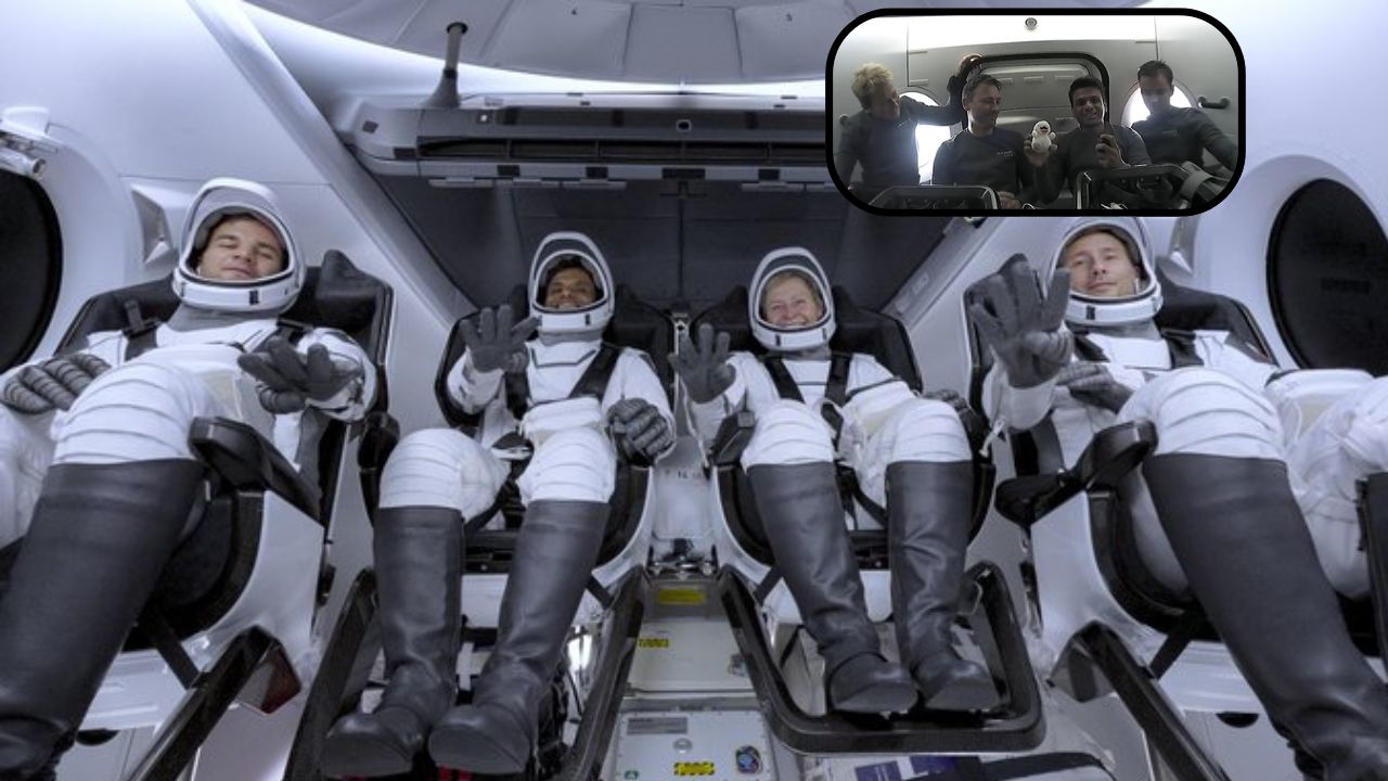 Shubhanshu Shukla: అంతరిక్షంలో భారత జెండా.. ‘Ax-4’ మిషన్‌లో తొలి అనుభవం పంచుకున్న కెప్టెన్ శుభాంశు శుక్లా..!