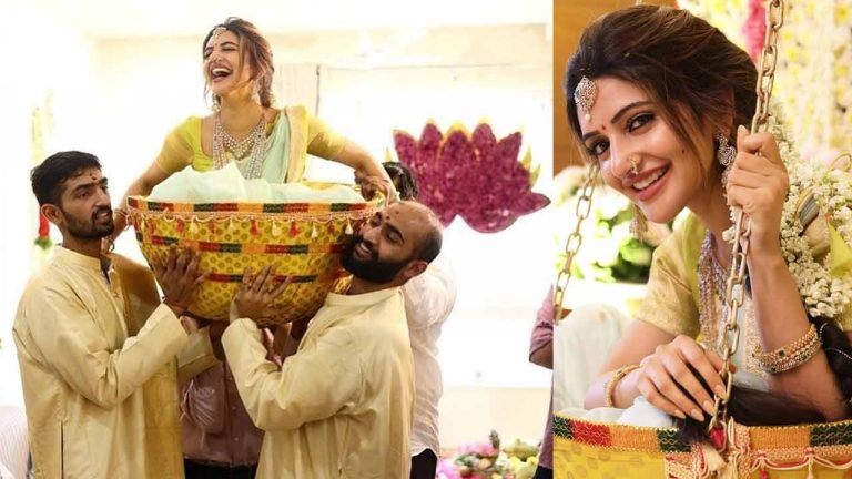 Sree Leela : ఎంగేజ్ మెంట్ ఫొటోలపై స్పందించిన శ్రీలీల..