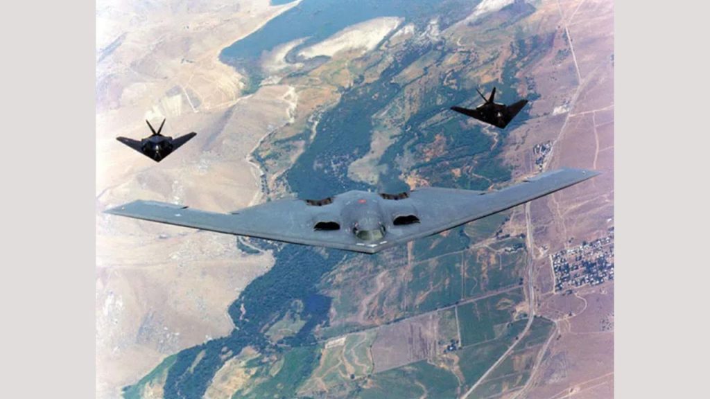 Us B 2 Stealth Bombers