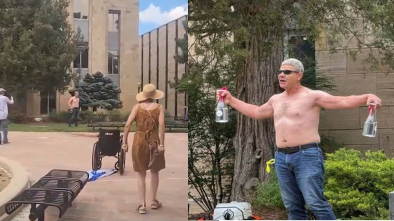 US: అమెరికాలో ఫైర్ బాంబ్ దాడి.. పలువురికి గాయాలు.. నిందితుడు పాలస్తీనా నినాదాలు