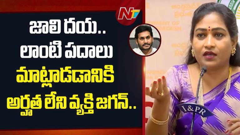 Vangalapudi Anitha: జగన్‌పై హోంమంత్రి అనిత సంచలన వ్యాఖ్యలు..