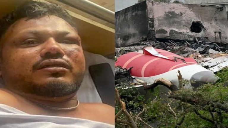 Plane Crash: ప్రమాదం నుంచి బయటపడిన వెంటనే వీడియో కాల్ చేసిన విశ్వాస్.. ఎవరికంటే?
