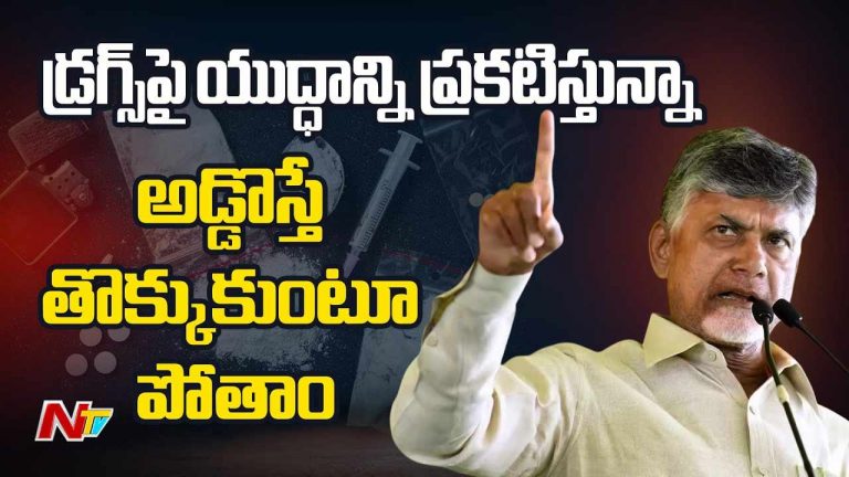 CM Chandrababu: గంజాయి, డ్రగ్స్‌పై యుద్ధం ప్రకటిస్తున్నా.. అడ్డొస్తే తొక్కుకుంటూ పోవడమే..