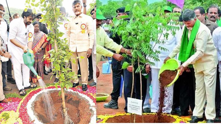 Andhra Pradesh: పర్యావరణ దినోత్సవం.. రాజధాని ప్రాంతంలో మొక్కలు నాటనున్న సీఎం, డిప్యూటీ సీఎం..