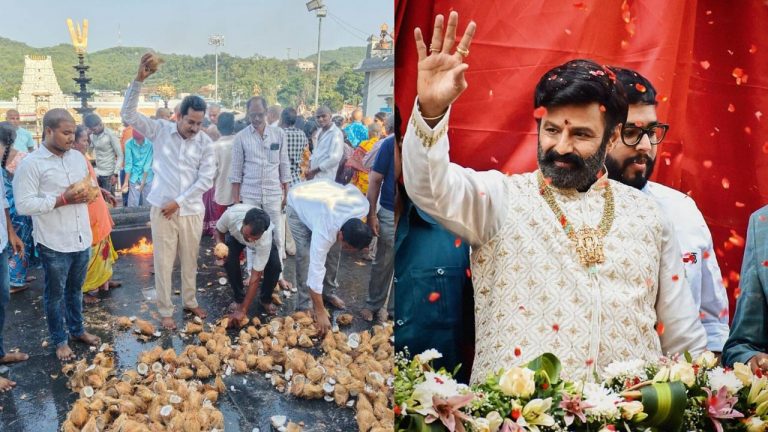 Balakrishna : తిరుమలలో నందమూరి బాలకృష్ణ 65వ పుట్టినరోజు హంగామా..