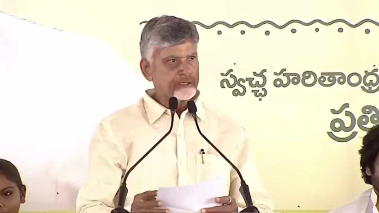 CM Chandrababu: పర్యావరణ రక్షణ అందరి బాధ్యత.. దేశానికి ఏపీ ఆదర్శంగా నిలవాలి..