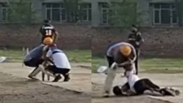 Cricketer Died: సిక్స్ కొట్టి కుప్పకూలిన యువకుడు.. గుండెపోటుతో మృతి