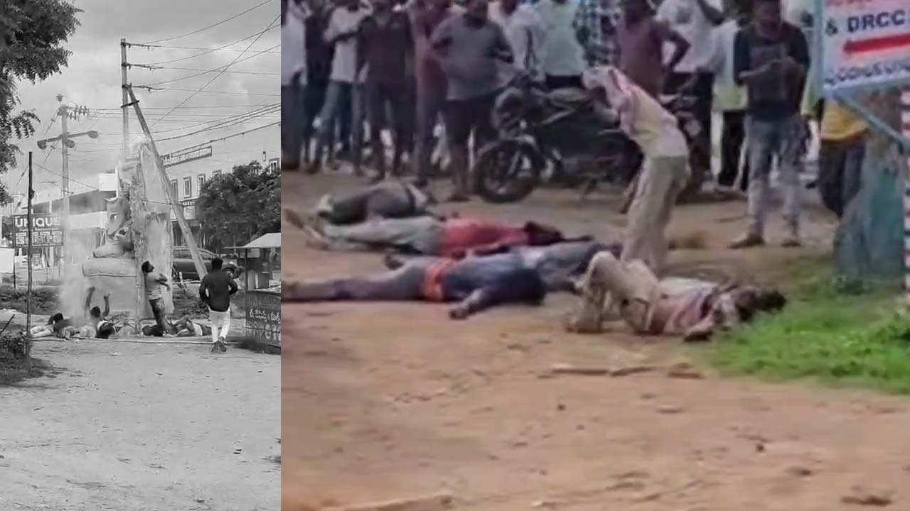 Jagtial: వినాయక విగ్రహాన్ని తరలిస్తుండగా.. 9 మందికి విద్యుత్ షాక్.. ఇద్దరి పరిస్థితి విషమం..