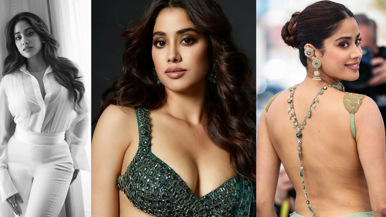 Janhvi kapoor : బ్లాక్ డ్రెస్ లో హొయలు పోతున్న జాన్వీ కపూర్..