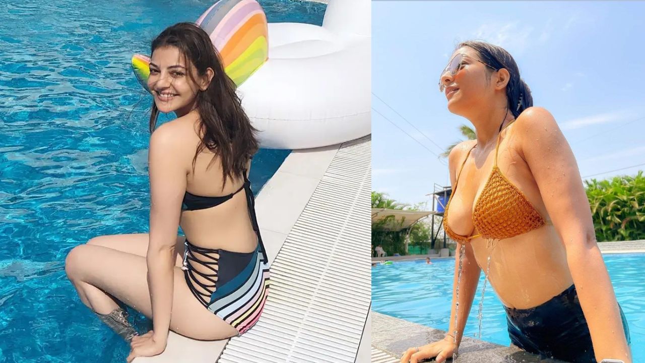KajalAggarwal : బీచ్ లో బికినీలో కాజల్.. ఫోటోలు చూస్తే హడల్