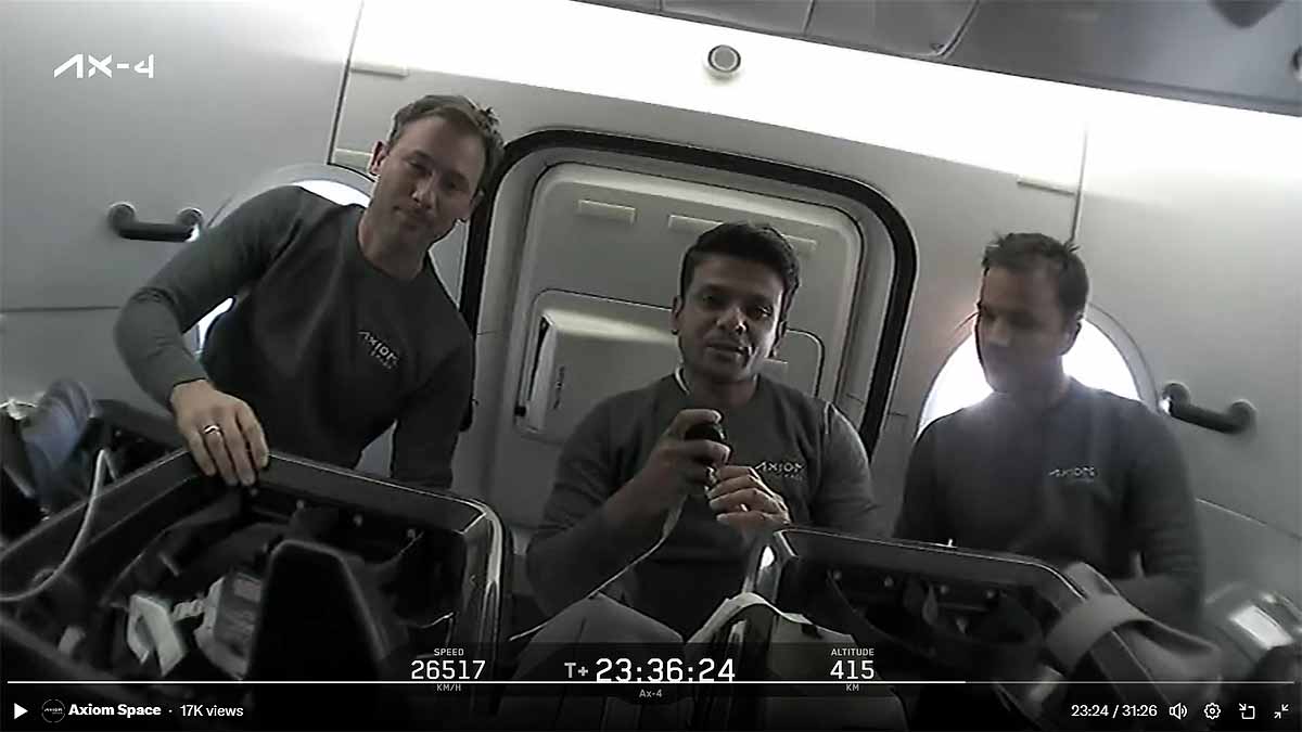 Shubhanshu In Space 7