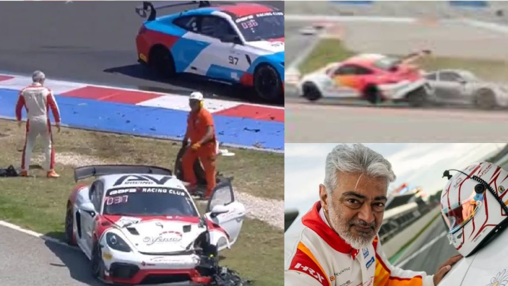 Ajith Racing Accident 2025