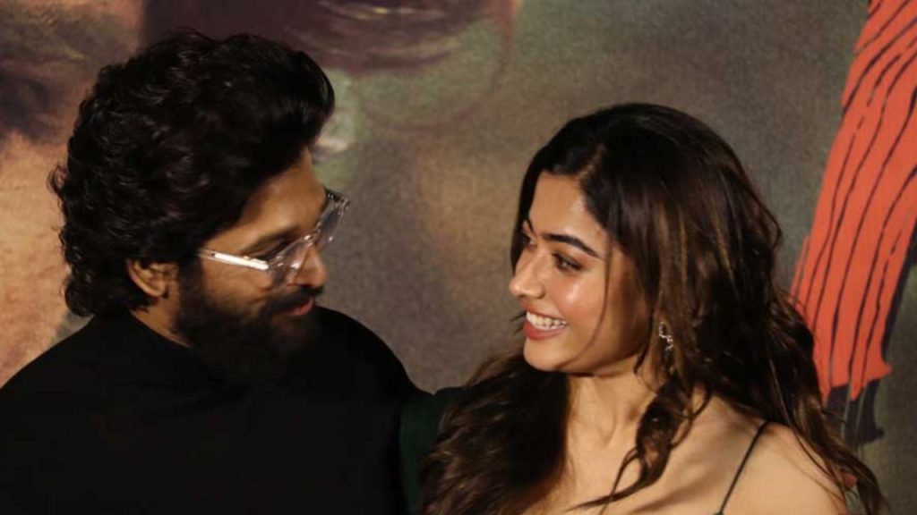 Allu Arjun And Rashmika Mandanna